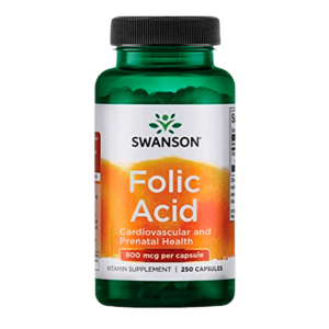 Folic Acid 800 mg 250 капс, 5990 тенге
